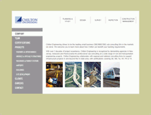 Tablet Screenshot of chiltonengr.com